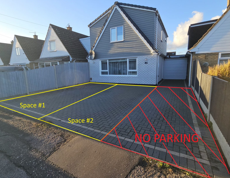 Parking on Meadow Close, NR6