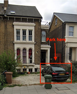 Parking on Lewisham Way, SE14