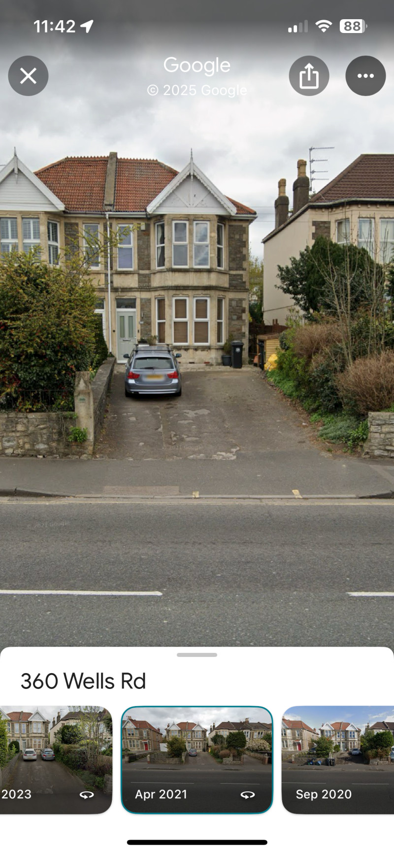 Parking on Wells Road, BS4