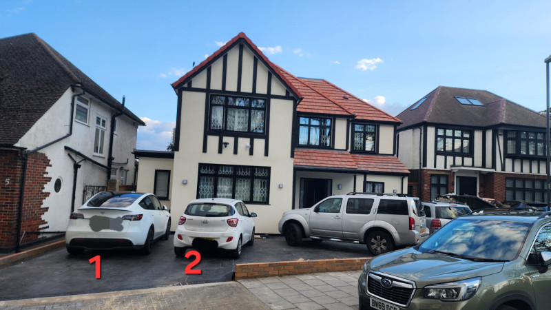 Parking on London Road, HA7
