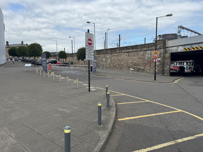 Parking on Scotswood Road, NE1