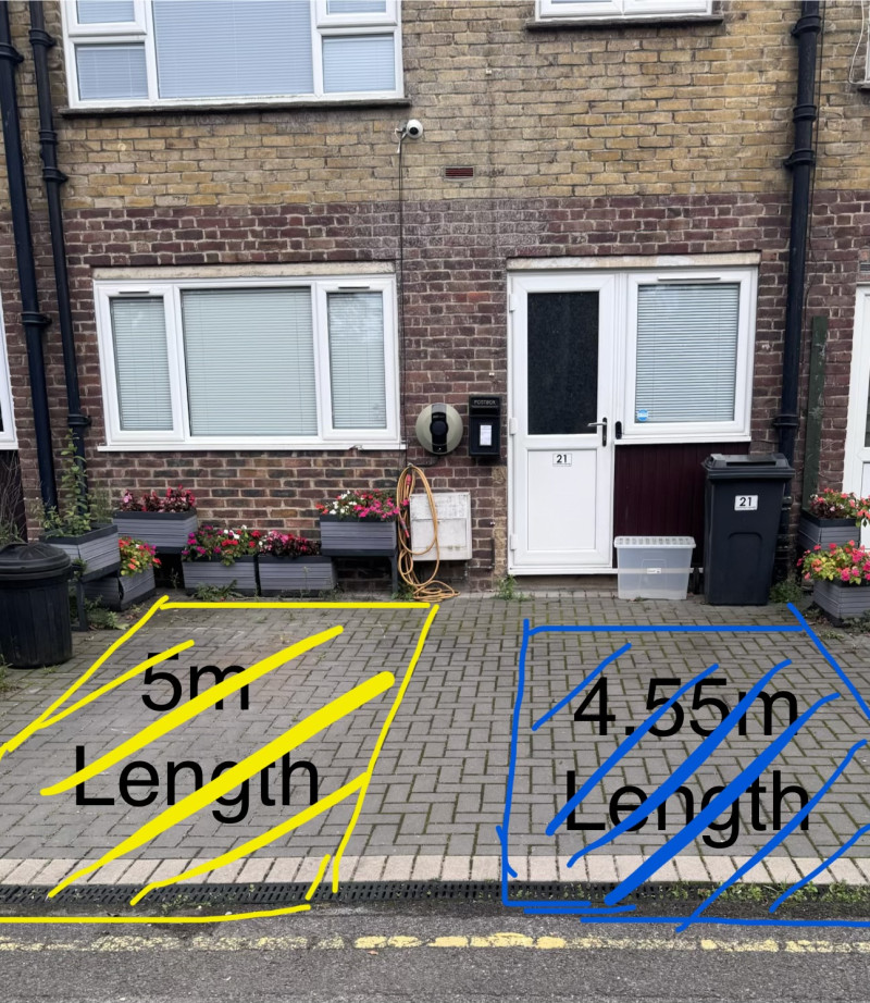 Parking on Chartfield Square, SW15