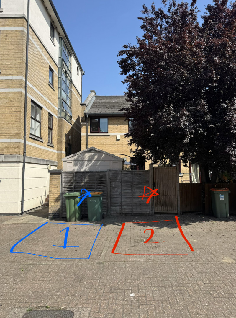 Parking on Britannia Gate, E16