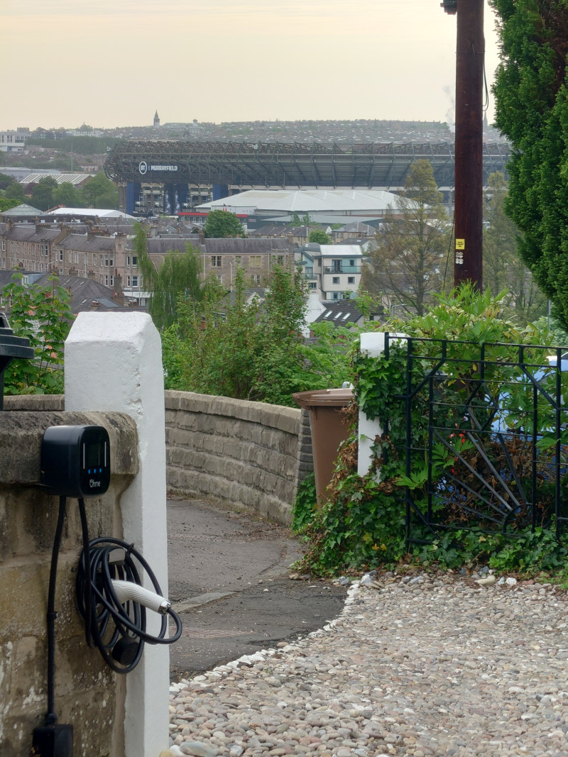 Parking on Belmont Gardens, EH12