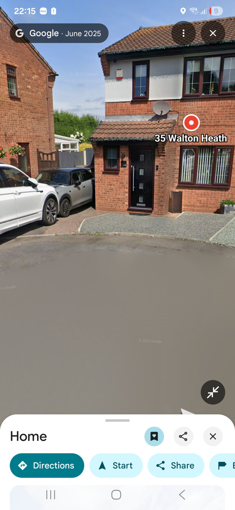 Parking on Walton Heath, WS3