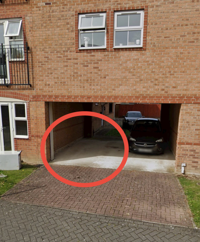 Parking on Sopwith Road, SO50