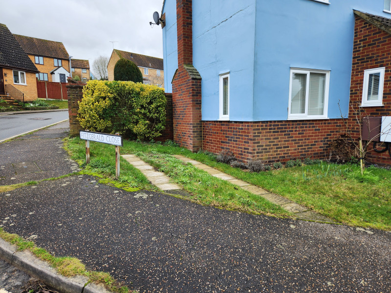 Parking on Gainsborough Drive, CO11