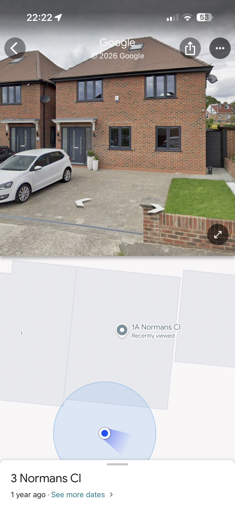 Parking on Normans Close, UB8