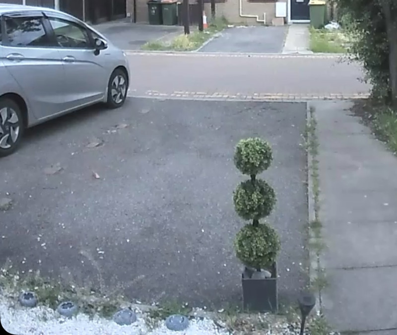 Parking on Comet Close, E12