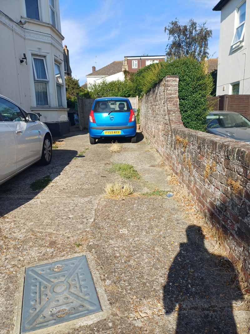 Parking on Christchurch Road, BN11