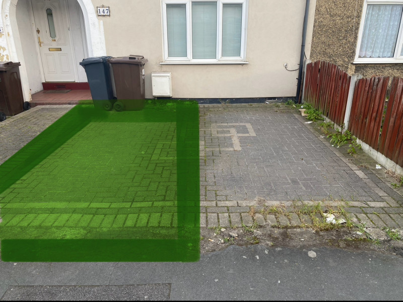Parking on Rugby Road, RM9