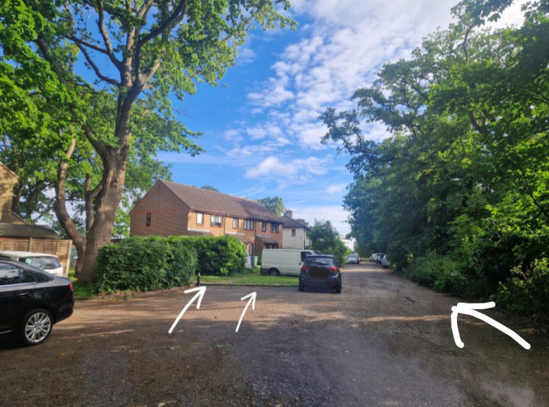 Parking on Farnborough Road, GU14
