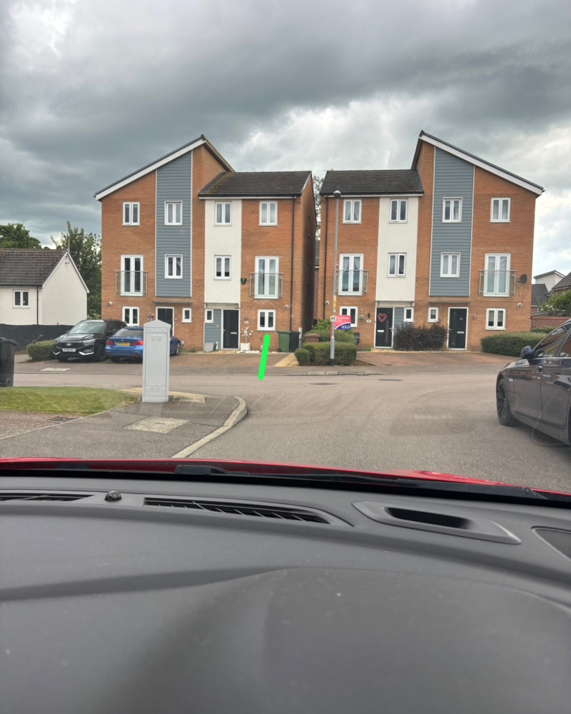 Parking on Waterside Road, NN8