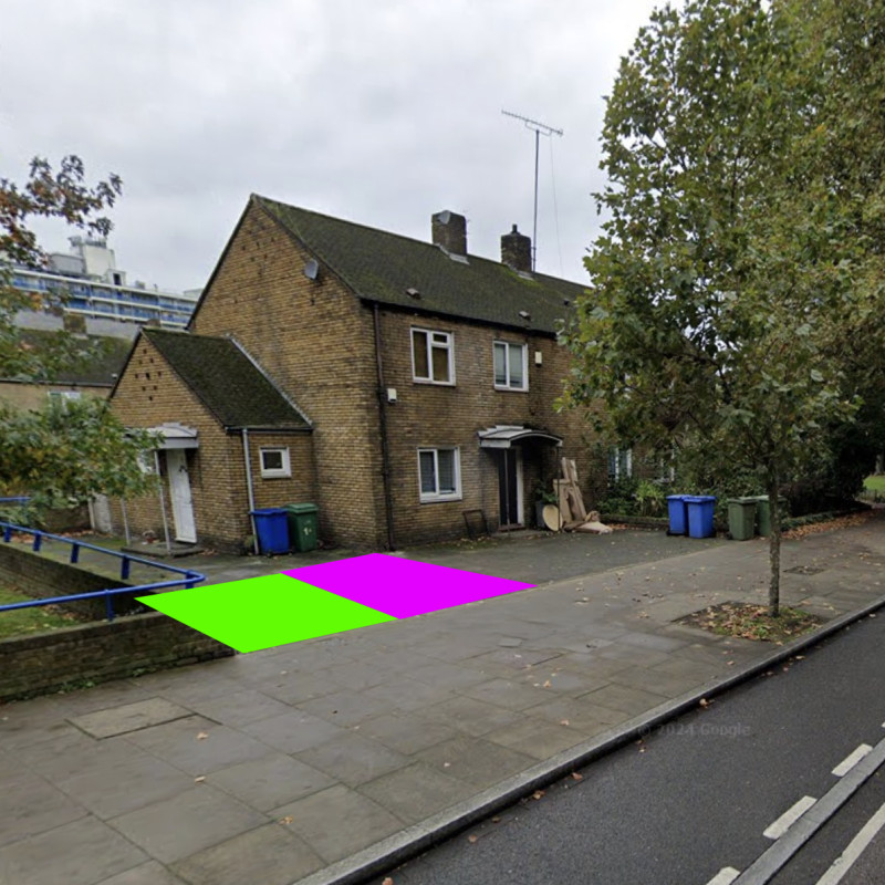 Parking on Chettle Close, SE1