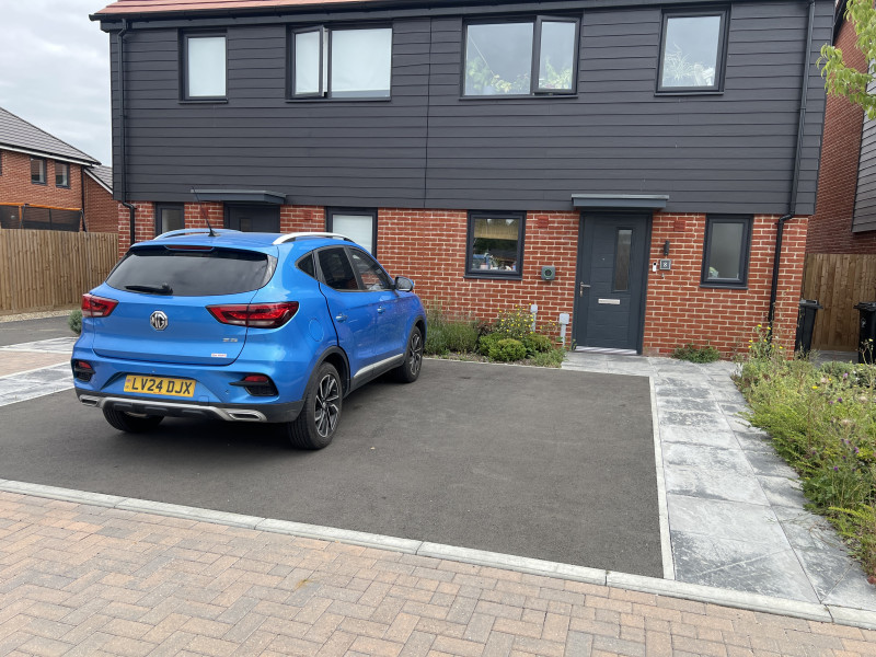 Parking on Franklin Way, CM22