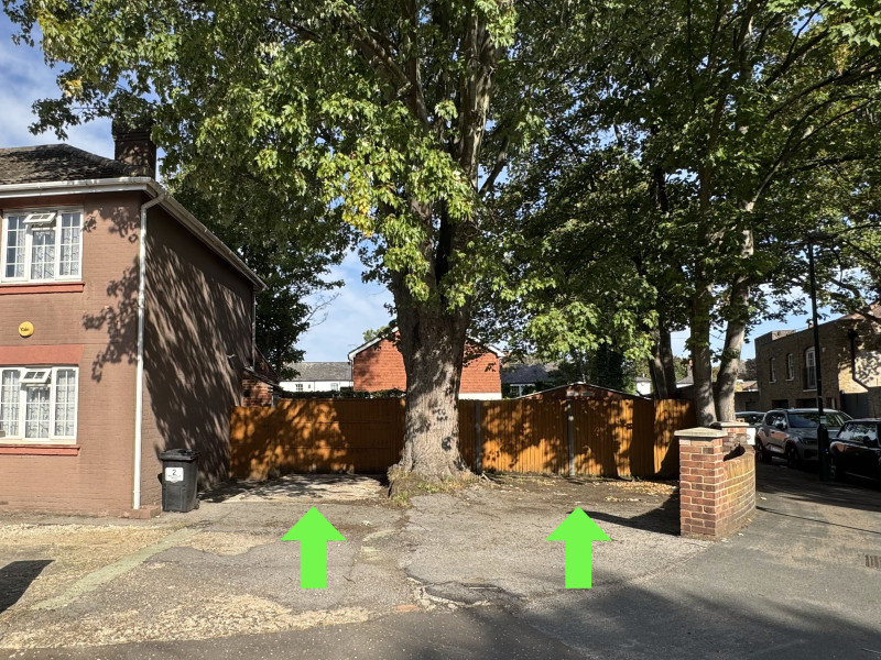Parking on Woodville Road, TW10