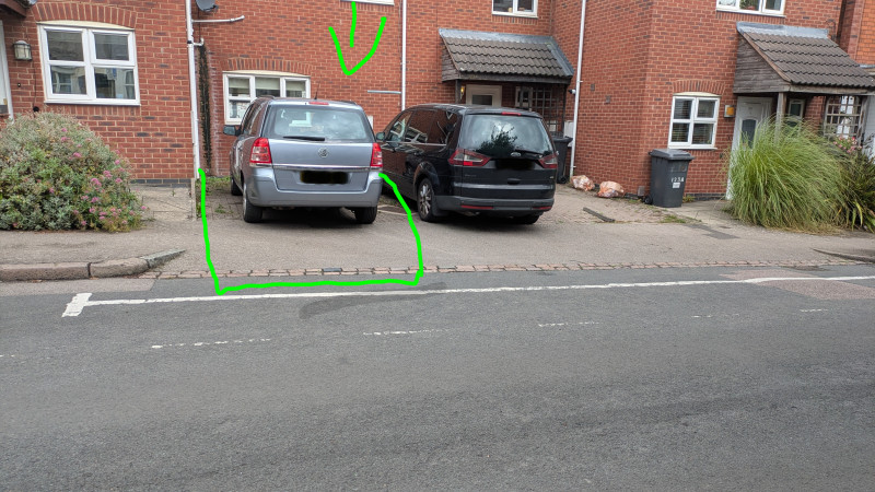 Parking on Cambridge Street, LE3