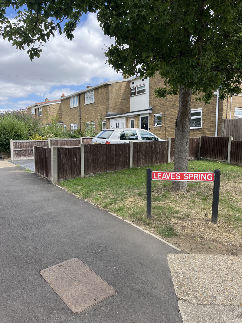 Parking on Valley Way, SG2