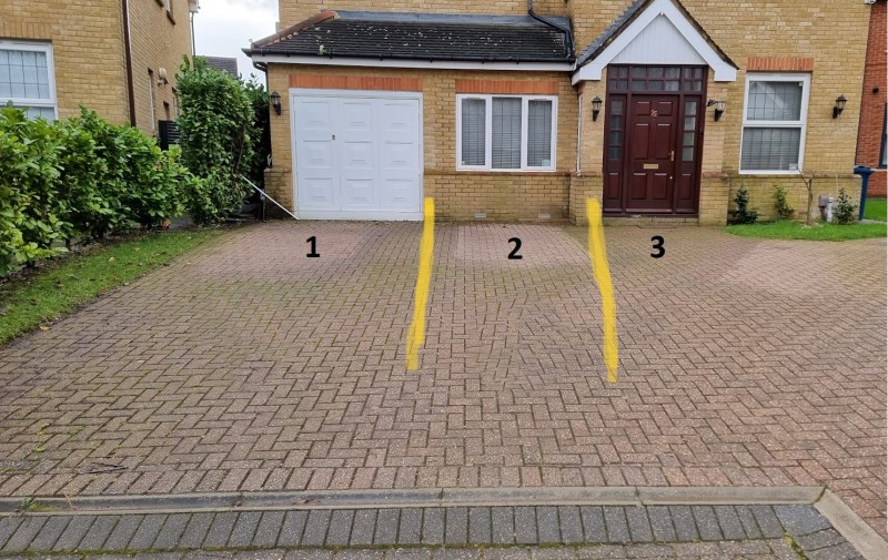 Parking on Rees Drive, HA7