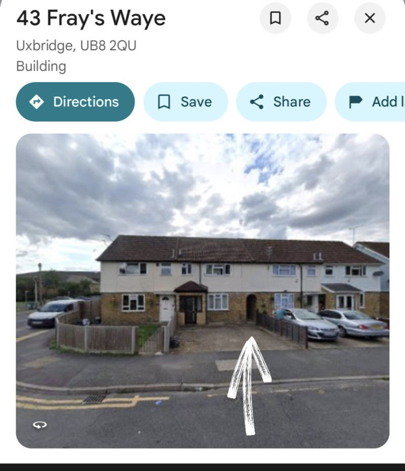 Parking on Frays Waye, UB8