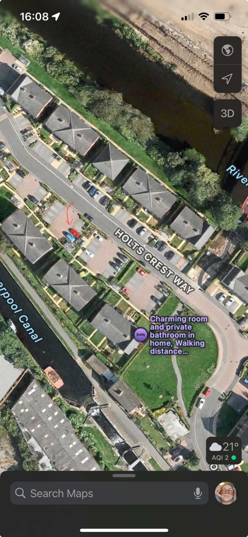 Parking on Holts Crest Way, LS12