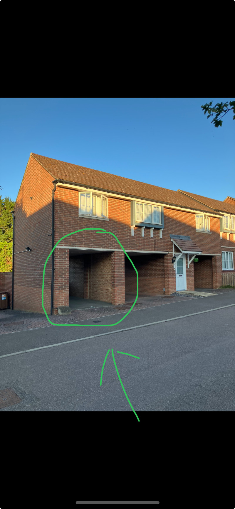 Parking on Clappers Lane, SG14