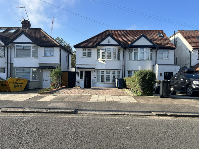 Parking on Woolmead Avenue, NW9