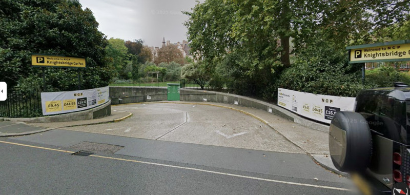 Cadogan Place  Car Park- London