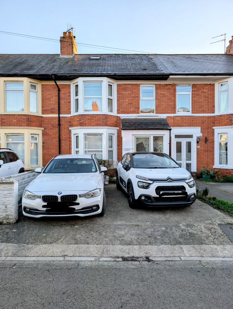 Parking on Dryburgh Avenue, CF14
