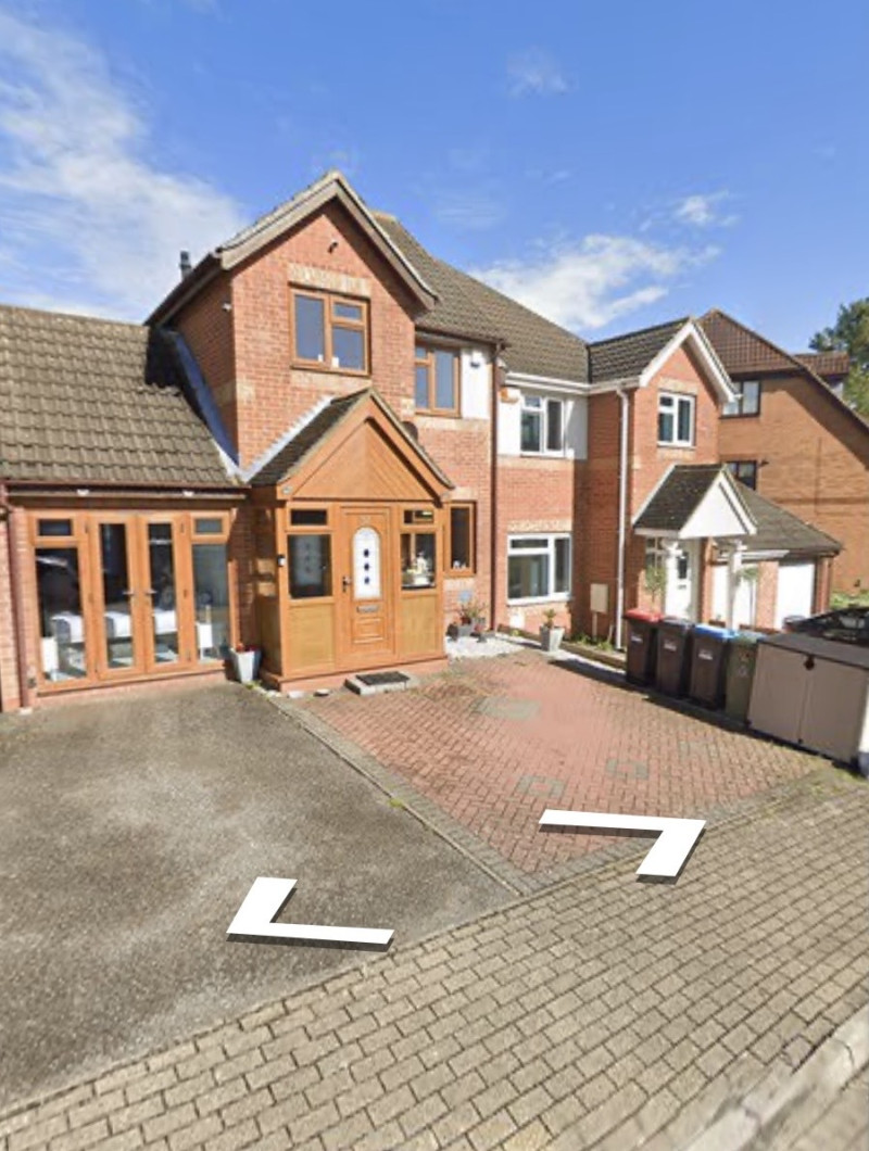 Parking on Hadley Place, MK13
