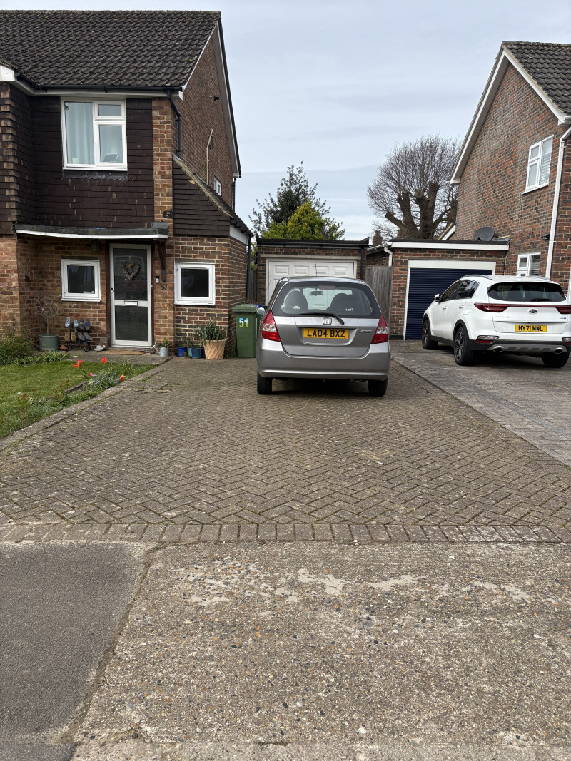 Parking on Blunts Way, RH12