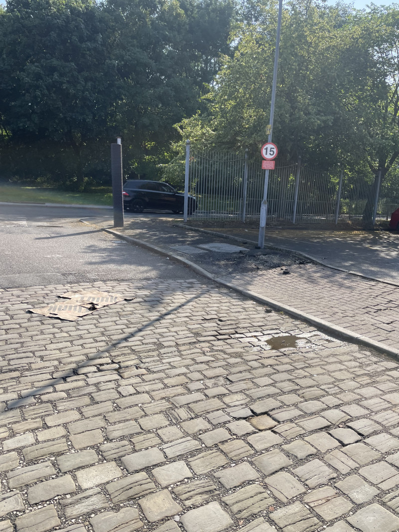 Parking on Lower Vickers Street, M40