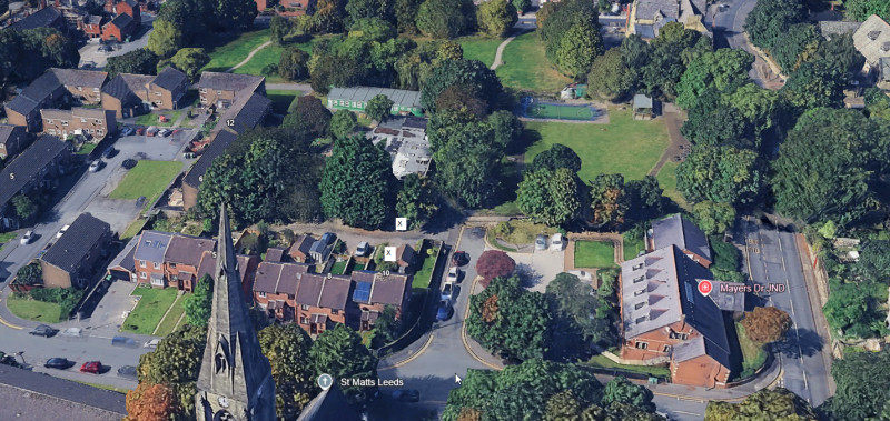 Parking on St. Matthias Terrace, LS4