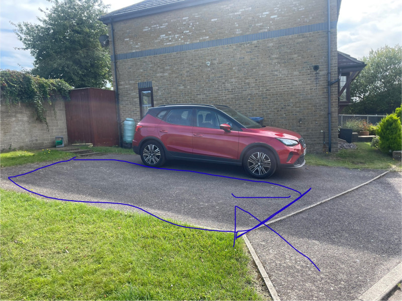 Parking on Alexander Close, CT13