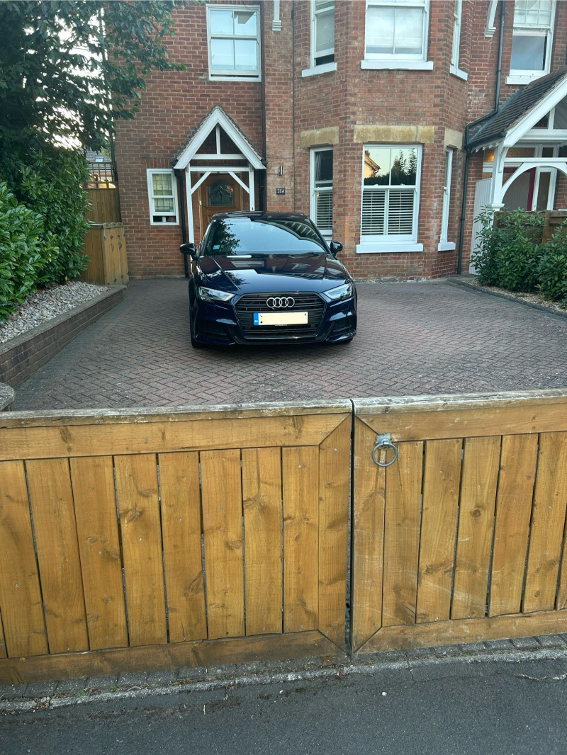 Parking on Claremont Avenue, GU22
