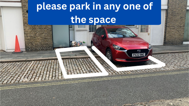 Parking on Paxton Terrace, SW1V