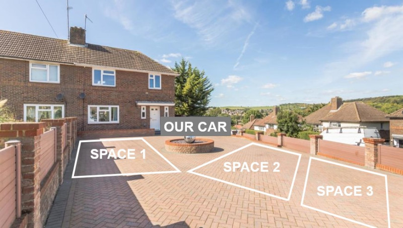 Parking on Moulsecoomb Way, BN2