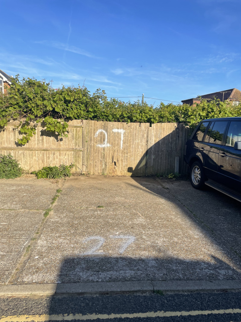Parking on Marchants Drive, TN31