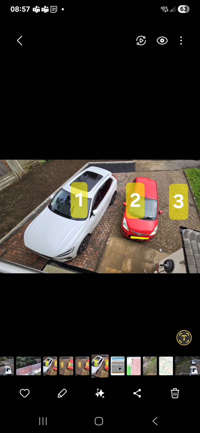Parking on Chiltern Close, TW18