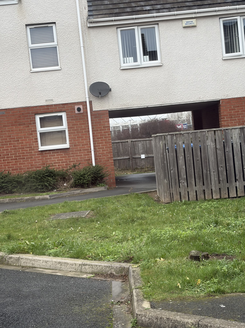 Parking on Orme Court, TS3