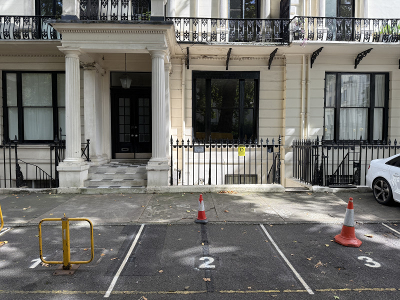 Parking on Westbourne Terrace, W2