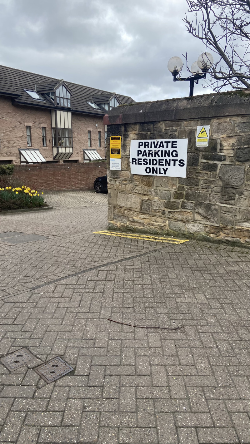 Parking on The Mews, NE1