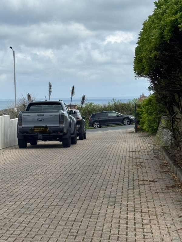 Parking on Pentire Road, TR7