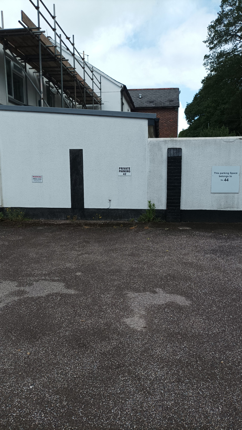 Parking on King Edward Street, EX4