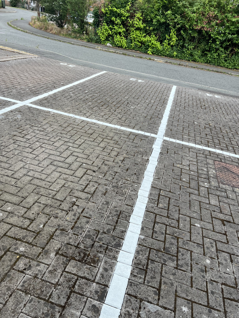 Parking on Howty Close, SK9