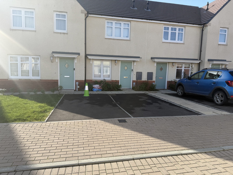 Parking on Cape Valentine Way, NP20