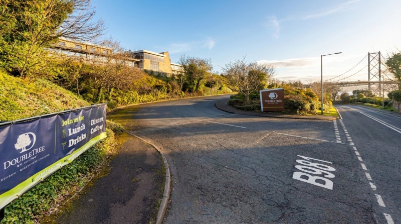 Doubletree Edinburgh Car Park - Queensferry Crossing