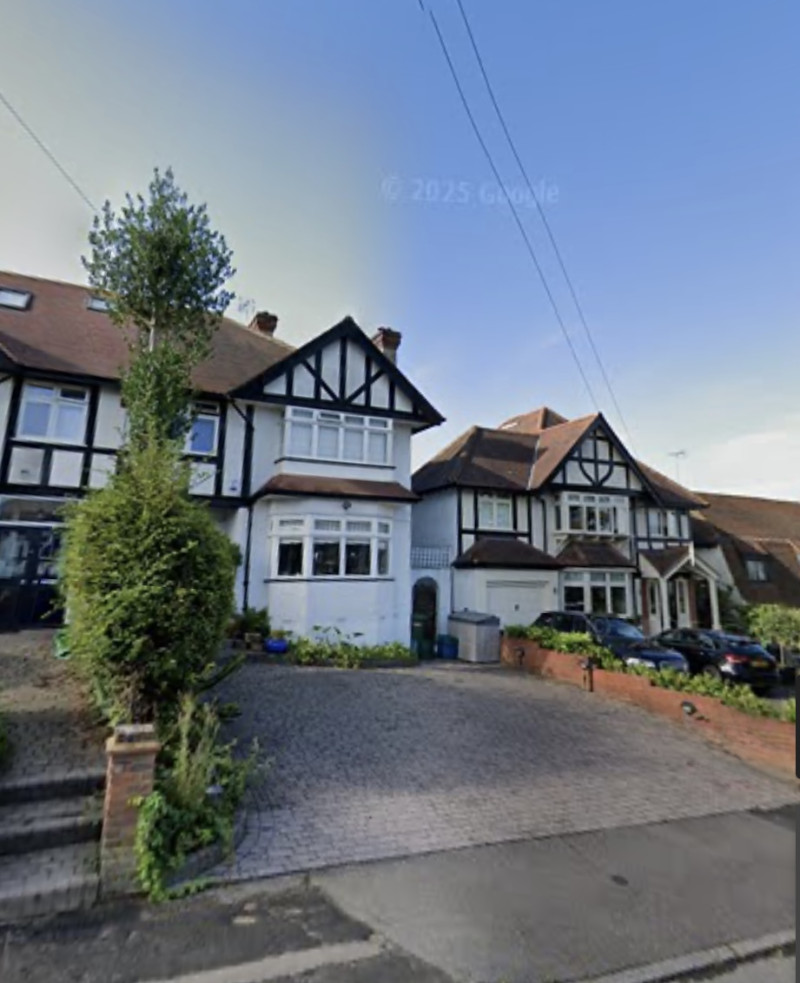 Parking on Woodside Road, IG8