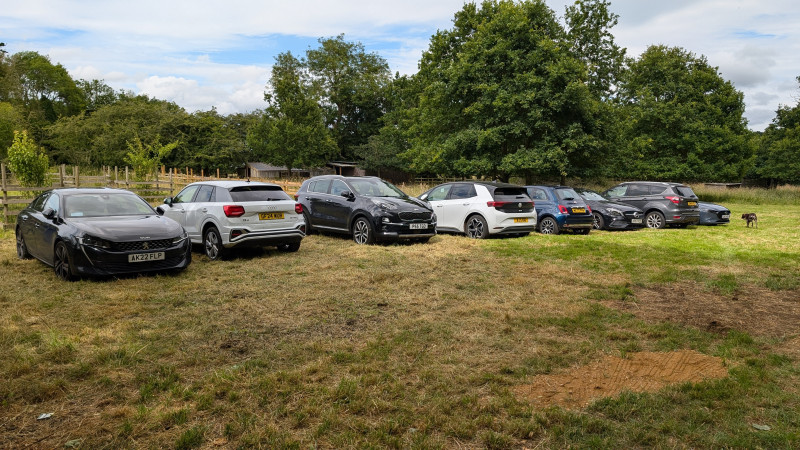 Parking on West End, NN12