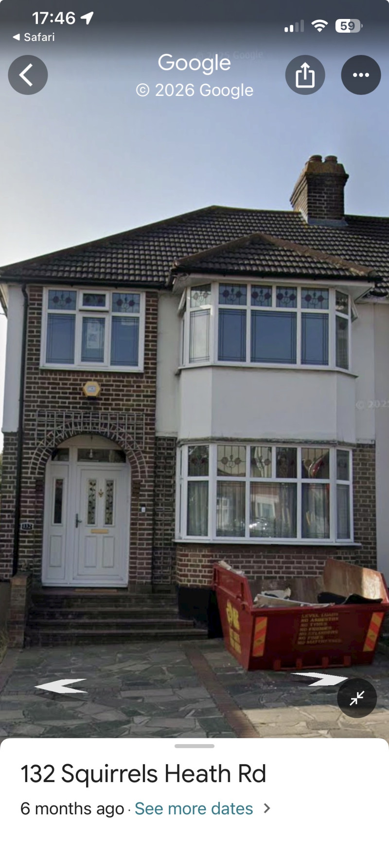 Parking on Squirrels Heath Road, RM3